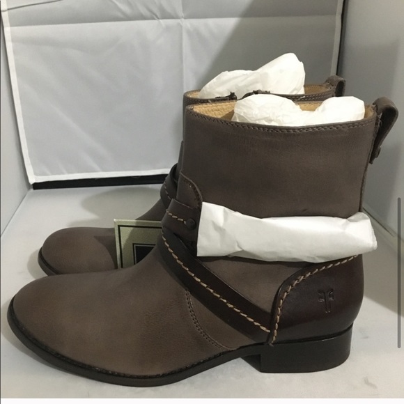 EUC Frye Molly Hook harness short gray boot - Picture 5 of 8